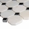 Msi Greecian White Octagon 12 In. X 12 In. X 10 Mm Polished Marble Mesh-Mounted Mosaic Tile, 10PK ZOR-MD-0107 - alternate 2